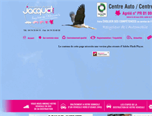Tablet Screenshot of jacquet-recyclauto.com